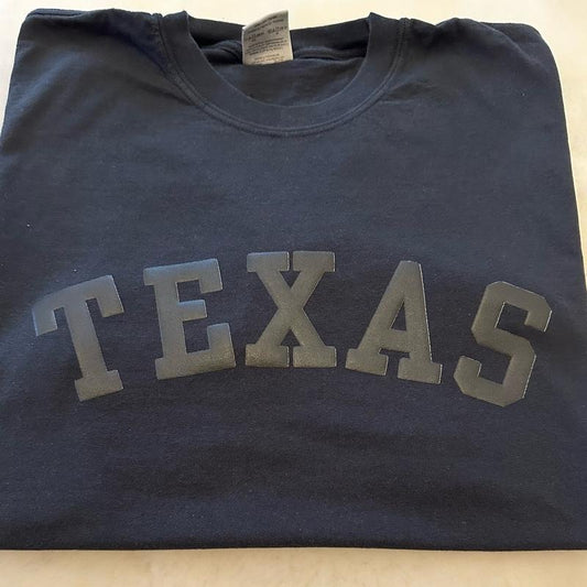 Texas Puffy 3D Crewneck Sweatshirt