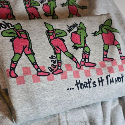 That's it im not going Cozy Christmas Sweatshirt