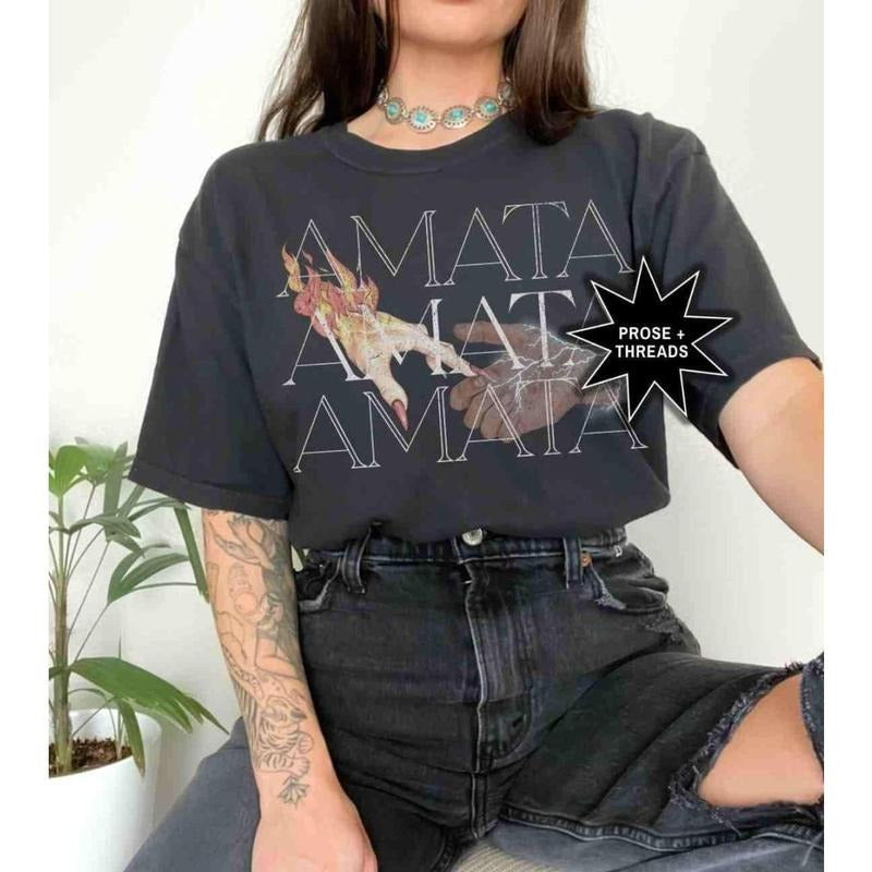 The Book of Azrael Shirt, Amata Dianna Martinez Samkiel World Ender Booktok Merch Bookstagram Shirt Dark Romance Morally Grey