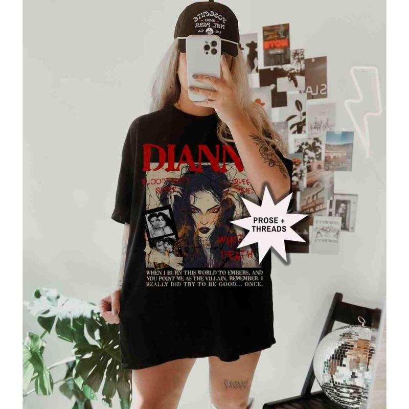 The Book of Azrael T-shirt, Dianna Martinez World Ender Shirt Dark Romance Morally Grey Booktok Merch Bookstagram Shirt Samkiel