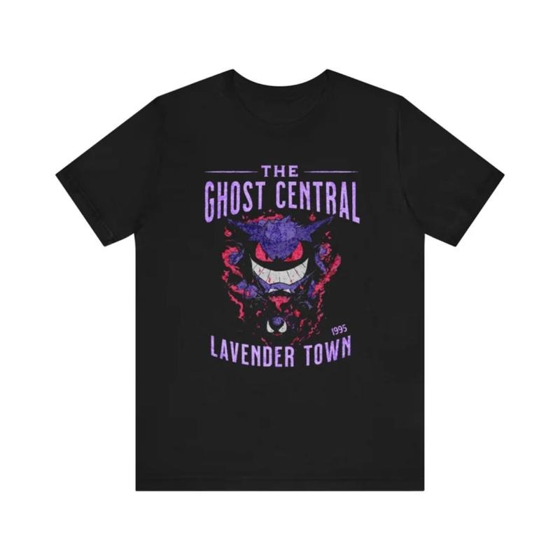 The Ghost Central Tee, The Ghostn Shirt, The Ghost Merch, Gift For Fan, Anime Shirt Top Menswear Underwear Streetwear Tshirt Tropical Shortsleeve Crewneck T-Shirt Round Neck