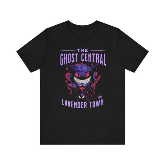 The Ghost Central Tee, The Ghostn Shirt, The Ghost Merch, Gift For Fan, Anime Shirt Top Menswear Underwear Streetwear Tshirt Tropical Shortsleeve Crewneck T-Shirt Round Neck