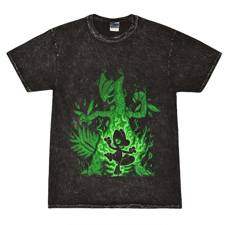 The Grass Lizard Within - The Grass Evolves - Sceptile T-Shirt, treecko plant Shirt, Video Game T-Shirt , pokemon Funny, cute pokemon, Anime Tee
