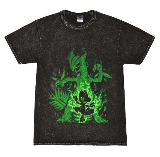 The Grass Lizard Within - The Grass Evolves - Sceptile T-Shirt, treecko plant Shirt, Video Game T-Shirt , pokemon Funny, cute pokemon, Anime Tee