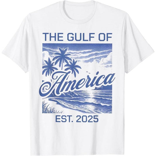 The Gulf Of America EST 2025 Shirt, Graphic Tee For Men, For Women