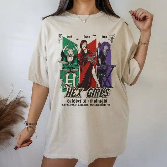 The Hex Girls Inspired Tee, The Hex Girls Rock Band Music T-Shirt, shirt summer see tee, shirt best seling