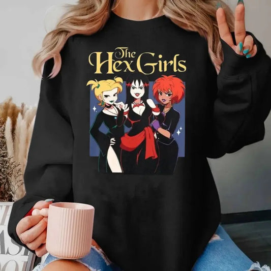 The Hex Girls Rock Band, Music Concert Sweatshirt T Shirt, The Hex Girls Shirt, Unisex Short Sleeve Tee