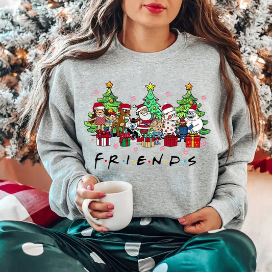 The Island Of Misfit Toys Friends Sweatshirt, Christmas Rudolph Cartoon Friends Sweater, Misfit Toys Xmas Tee Shirt, Holiday Movies Friends Shirt, Gift For Christmas
