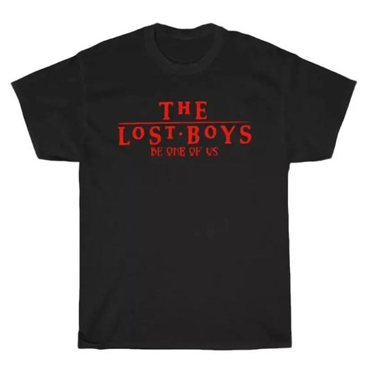 The Lost Boys 80's Horr0r Men's Black T-Shirt Cotton Streetwear