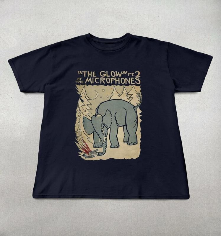 The Microphones T-Shirt, The Glow Pt2 Tee, Indie band shirt, Unisex shirt, Music Gifts, crewneck menswear, gift
