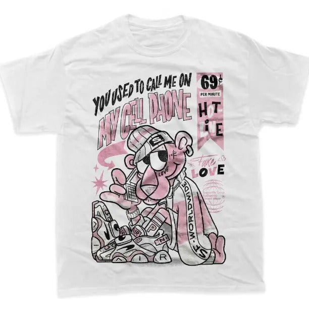 The Pink Panther Shirt, Animated Shirt, Graphic Tee, Y2k, Unisex T-Shirt, Gift For Men Women Womenswear Menswear Top Streetwear