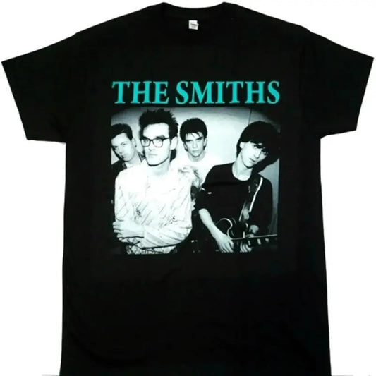 The SMITHS T-shirt Morrissey Alt Indie Rock Band Adult Men's Cotton Menswear Tshirt