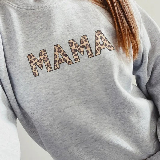 The Tolers | Mama Leopard Print Sweatshirt