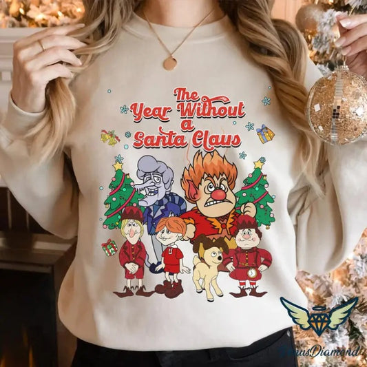 The Year Without A Santa Claus Sweatshirt, Snow Miser Heat Miser Shirt, Miser Brothers Shirt, Family Matching, Christmas Gifts