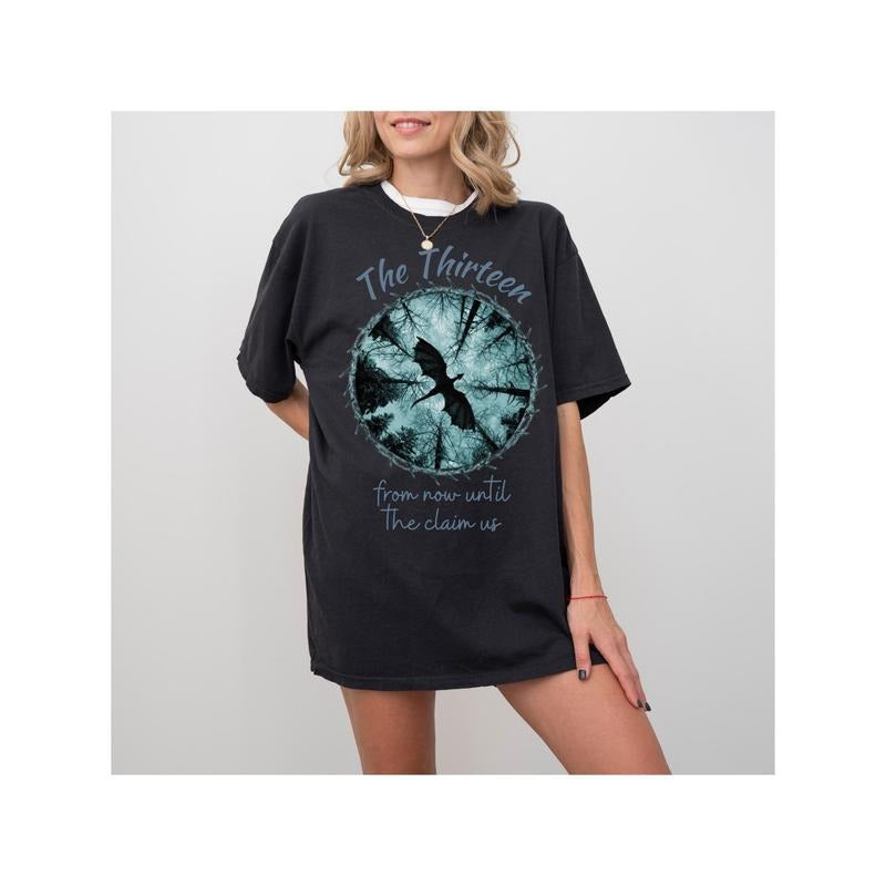 Thirteen Throne Of Glass Shirt, From Now Until The Darkness Claims Us Shirt, We Are The Thirteen Tee, Throne Of Glass Fan Gift,Velaris Shirt