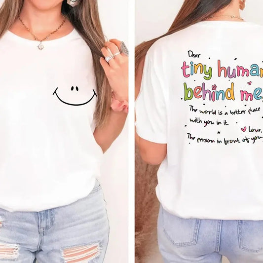 Tiny Humans Teacher Shirt Psychology Teacher Shirt Mental Health Teacher Shirt Therapist Shirt Mental Health Matter Shirt