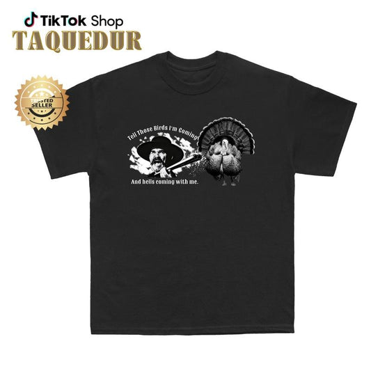 Tombstone Turkey Tee, Doc Holiday wild Turkey Hunting, Turkey Hunter shirt, Turkey hunting enthusiast, Hunting Season, Hunting club tee, Outdoor apparel, Nature inspired shirt