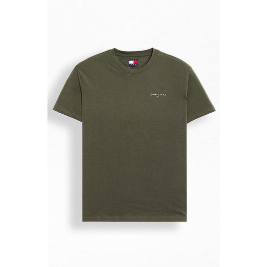 Tommy Jeans Men's Slim Linear Chest T-Shirt - Multicolor