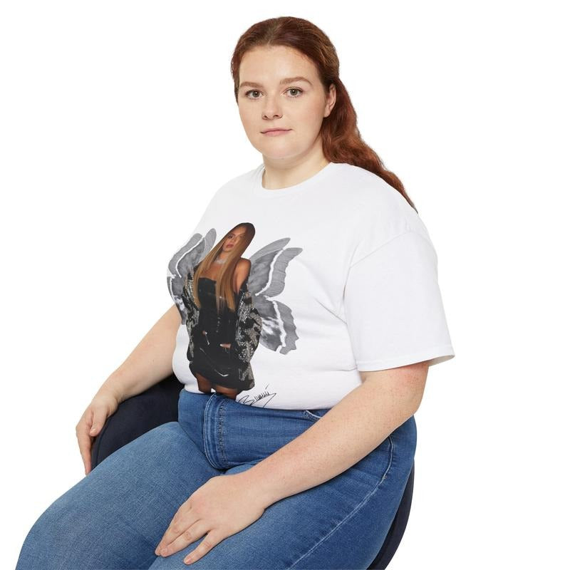 Top Star T-shirt Music Graphic T-shirt - Short Sleeve, Ideal for Music Lovers