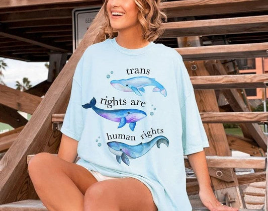 Trans rights are human rights shirt | trans lives matter | protect trans hoodie| trans youth | subtle trans pride | trans ally | mtf trans | Hoodie, T-shirt and sweater