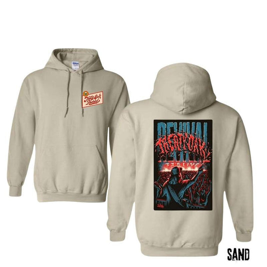 Treaty Oak Revival JJ's Live T-shirt Sweatshirt Hoodie, Fayetteville, AR April 26, 2024 Poster Hoodie, party Shirt Pullover Long Sleeve Wetsuit Man Sweaters Menswear