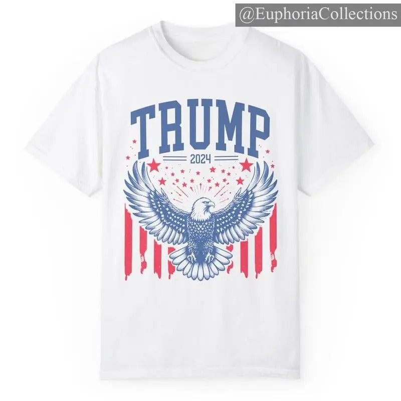 #Trump 2024 Shirt, Republican Shirt, MAGA 2024 Tee, Election 2024 Gift, Pro #Trump Vote Tee , Global Trending Outfits