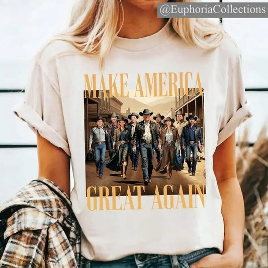 #Trump MAGA Shirt, #Trump Supporters Shirts, Graphic Trending Tee Cotton Fabric Comfort T-Shirt , Global Trending Outfits