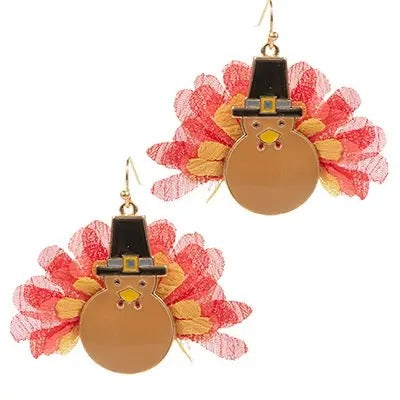 Turkey Time Earrings