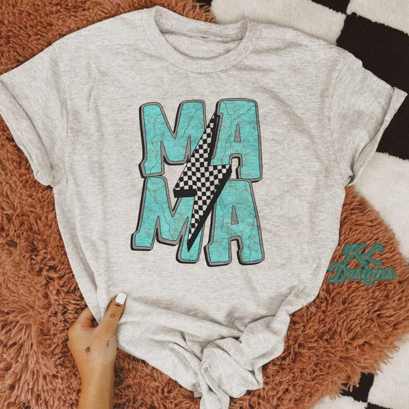 Turquoise Stone Mama T-shirt, Sweatshirt, western clothing hoodies, western outfits women, western tops