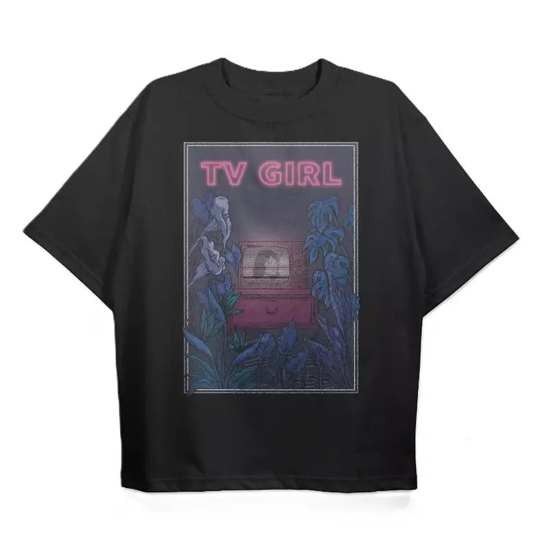 Tv Girl Unisex T-shirt - Tv Girl Tee - Tv Girl Merchandise - Tv Girl tee  Fan Gift Y2K Tee Top Womenswear tv girl