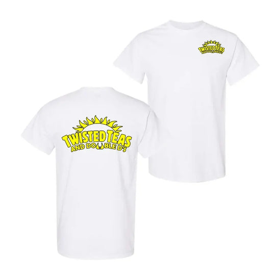 Twisted Teas and Double D's ver2, Unisex Black Short Sleeve Shirt