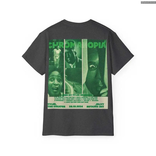 #Tyler The Creator Chromakopia T-Shirt, Retro Shirt, Unisex Cotton Tee, Graphic Tee, Alternative Music Fan Gift , Global Trending Outfits