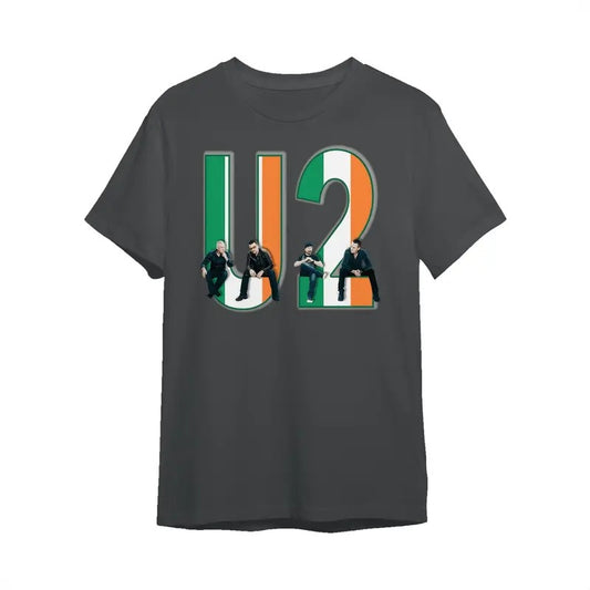 U2 t shirt - U2 with Irish Flag, cuteshirts, cute shirts