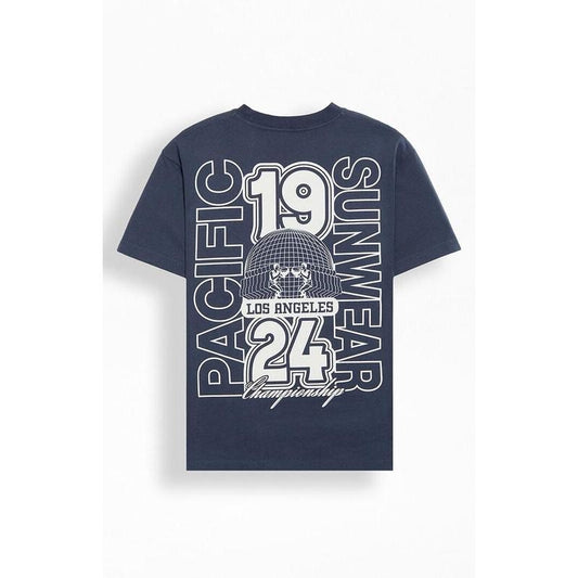 UPRISERS Men's Family Drive x PacSun Pacific Sunwear T-Shirt - Multicolor