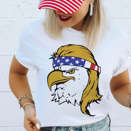 USA Tees Redneck Tshirt Merica T-Shirts Joe dirt 4th of July Tops Eagle Tshirts Freedom T-shirts  Patriotic Tees