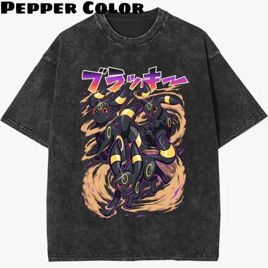 Umbreon Vintage T-Shirt, Umbreon Shirt, Pokemon Shirt, Anime Shirt, Gift For BoyFriends, Gift for fan, Menswear Womenswear Streetwear