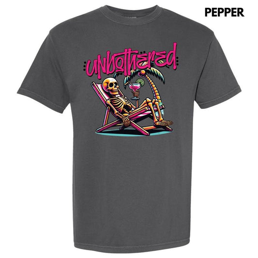 Unbothered Skeleton Comfort Colors T-Shirt