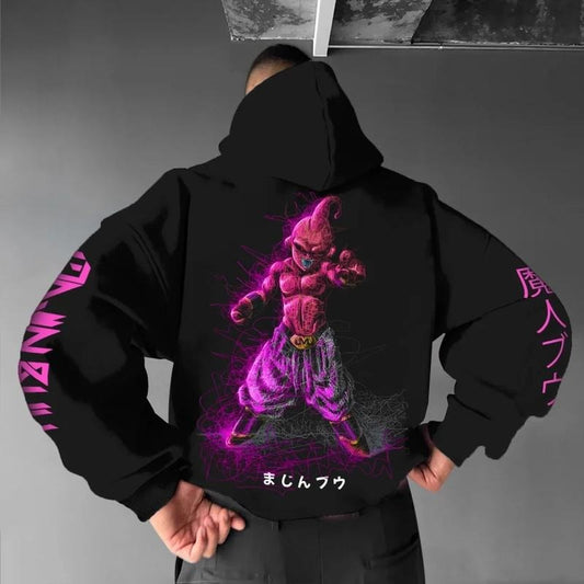 Unisex Anime Print Hoodie, Cozy Up in Style with Our Limited Edition Anime Hoodies - Perfect for Every Fan!