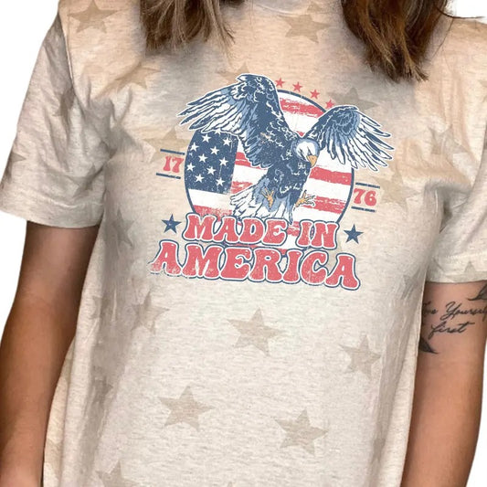 Unisex Made in America 1776 July 4th T-Shirt