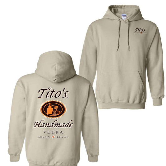 Unisex Tito's Handmade T-Shirt Sweatshirt Hoodie, Vodka Shirt, Trendy Shirt, 2 Side Shirt