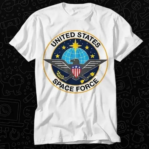 United State Space Force America USA Mars Universe T Shirt Best Seller Gift Unisex Top Adult Tee Music Movie Made in USA
