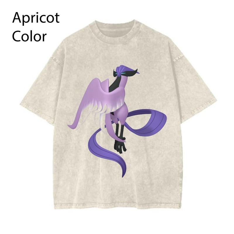 Urshifu 6IV Galarian Articuno Tee, Pokemon T-Shirt, PKM Shirt, Anime Funny Shirt, Vintage Tee Streetwear Shortsleeve Printed Womenswear Top Cotton