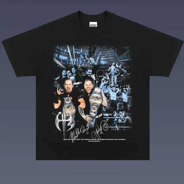 VINTAGE TEE | HARDY BOYZ, Prints Vintage T-Shirt, Wrestler Shirt, WWE Shirt, Y2k Shirt, Vintage Graphic Tee, Unisex T-Shirt, Gift All Top Menswear
