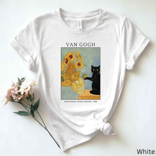 Van Gogh Sunflowers | Premium Unisex T-Shirt & Sweatshirt | Mugs