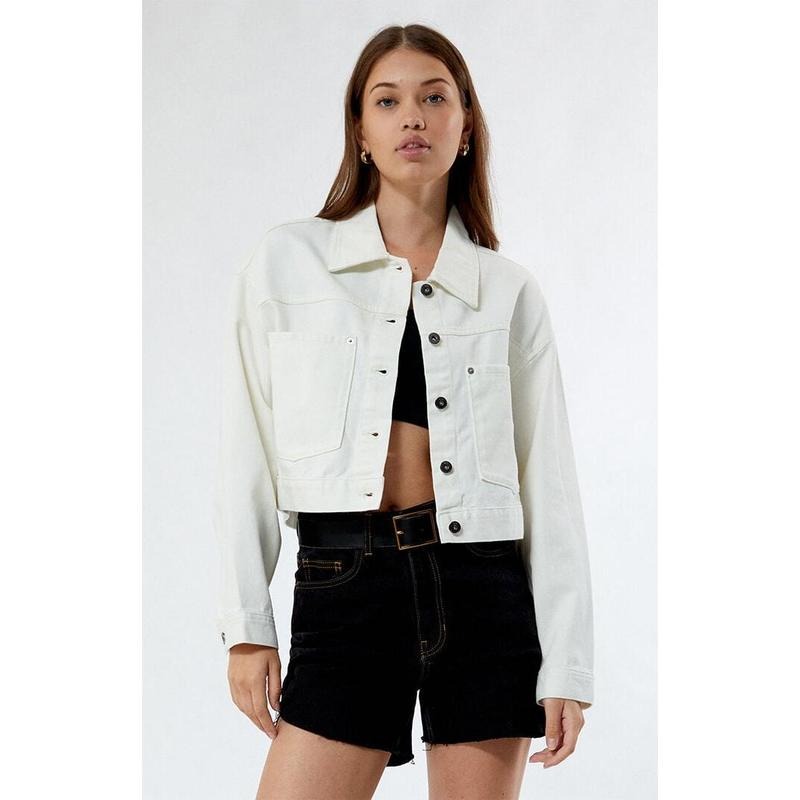 Vans Women's Raynes Cropped Trucker Jacket
