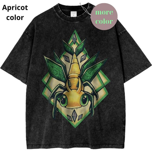 Vibrava T-Shirt, Pokemon Shirt, PKM Shirt, Anime TShirt, Vintage T-Shirt, Streetwear Shortsleeve Printed Womenswear Top