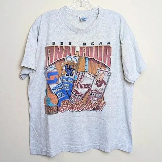 Vintage 1996 Final Four Salem NCAA T-shirt Sport Fan Graphic Tee