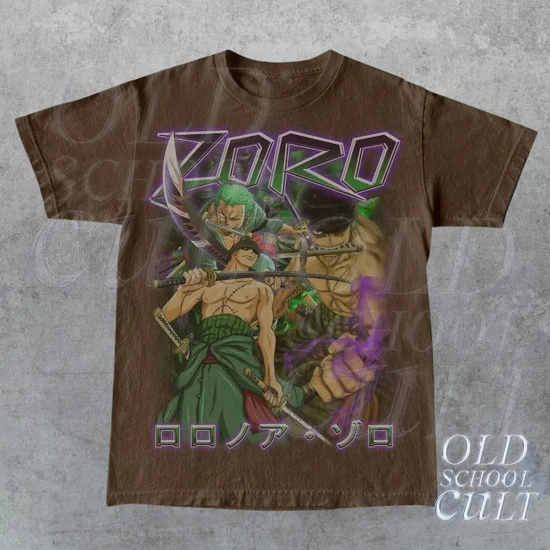 Vintage 90s Bootleg Style Anime T-Shirt | Unisex Heavy Cotton Shirt | Retro Anime Tee | Oversize Vintage Graphic Tee | Birthday Gift