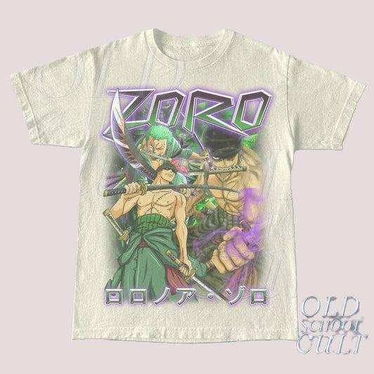 Vintage 90s Bootleg Style Anime T-Shirt | Unisex Heavy Cotton Shirt | Retro Anime Tee | Oversize Vintage Graphic Tee Menswear Top