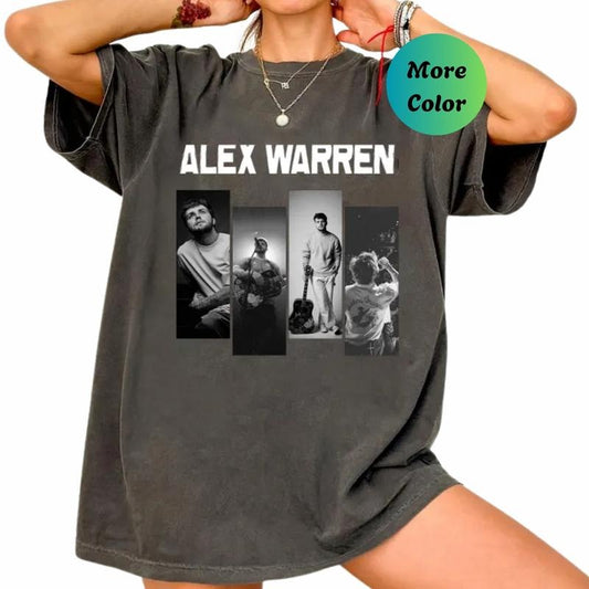 Vintage Alex Warren shirt, Music Alex Tour 2025, Gift For Fan Sweatshirt, Cotton Casual Sweatshirt,Trendy shirt,